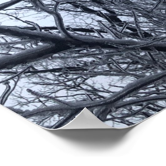 Nach dem Eissturm Poster (Ecke)