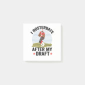 Nach dem Entwurf meines Funny Fantasy Football-Spi Post-it Klebezettel (Vorderseite)