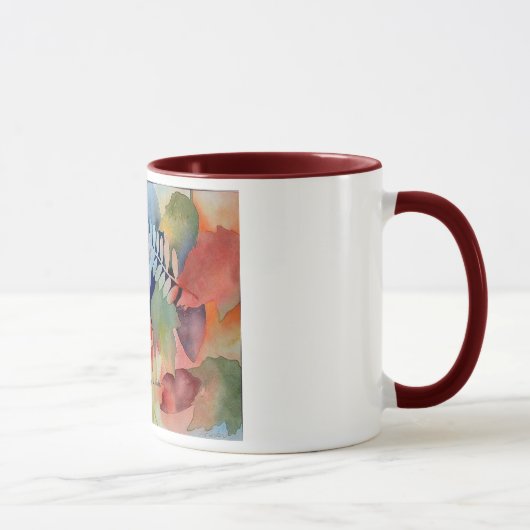 "Nach dem Fall" - ein Aquarell durch J. Fischer Tasse (Rechts)