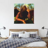Nach dem Fall Fantasy Gotik Kunst Leinwanddruck (Insitu (Schlafzimmer))