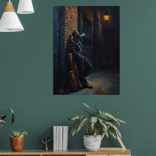 Nach dem Gig Poster (Wohnzimmer 1)