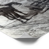 Nach dem Kampf, 1893 Poster (Ecke)