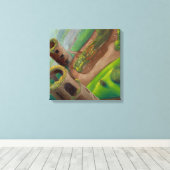 Nach dem Küssen des Blarney-Steins Leinwanddruck (Insitu (Holzboden))