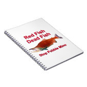 Nach dem Lachs - Stopp der Kieselmine Notizblock (Rechte Seite)