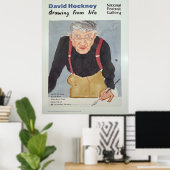 Nach dem Leben zeichnen, 2020 Poster (Heimbüro)