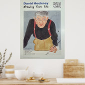 Nach dem Leben zeichnen, 2020 Poster (Küche)