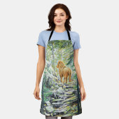 Nach dem Löwen - Schürze (Getragen)