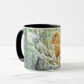Nach dem Löwen - Tasse (Vorderseite Links)