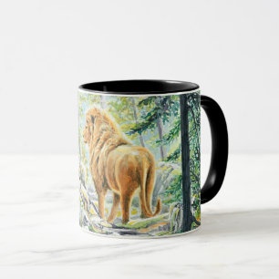 Nach dem Löwen - Tasse