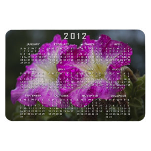 Nach dem Rain Calendar Premium Magnet