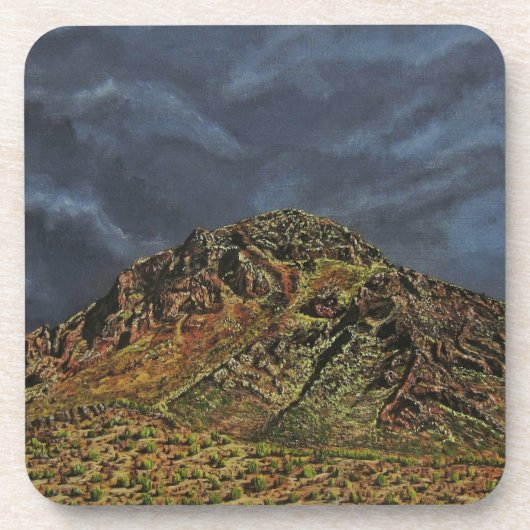 Nach dem Rain Plastic Untersetzer (Vorderseite)