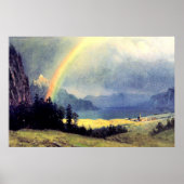 Nach dem Regen, Gemälde von Albert Bierstadt Poster (Vorne)