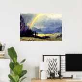 Nach dem Regen, Gemälde von Albert Bierstadt Poster (Heimbüro)