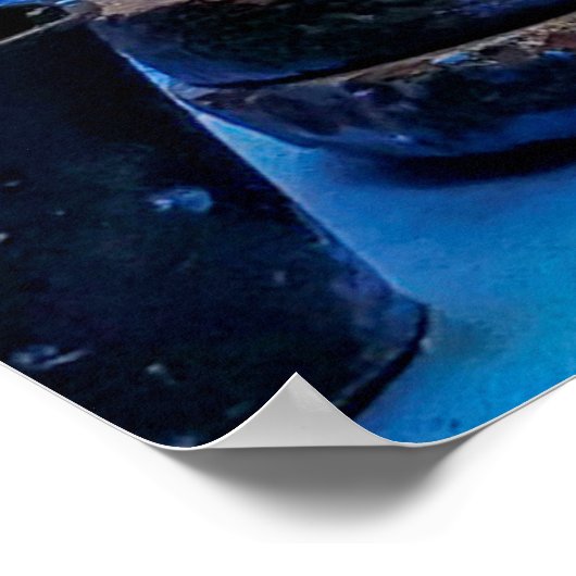 NACH DEM REGEN IN DER SCHÖNEN STADT CHEFC SCHOTTEN POSTER (Ecke)