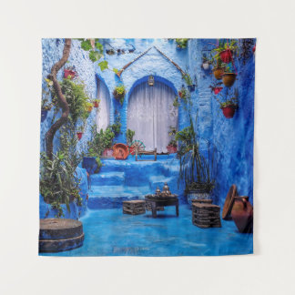 NACH DEM REGEN IN DER SCHÖNEN STADT CHEFC SCHOTTEN WANDTEPPICH