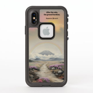 Nach dem Regen (Japanische Wasserfarbenlandschaft