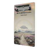 Nach dem Regen (Japanische Wasserfarbenlandschaft  Mini Klemmbrett (Gewinkelt2)