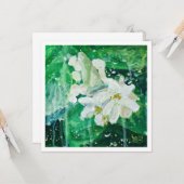 Nach dem Regen Karte (Vorderseite/Rückseite Beispiel)