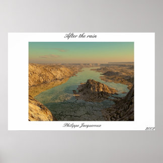 Nach dem Regen Poster