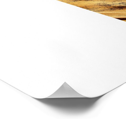 Nach dem Regen Poster (Ecke)