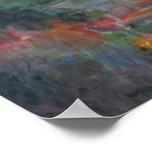 Nach dem Regen Poster (Ecke)