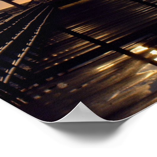 Nach dem Regen Poster (Ecke)