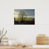 Nach dem Regen Poster (Küche)