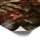 Nach dem Regen Poster (Ecke)