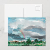Nach dem Regen Postkarte (Vorne/Hinten)