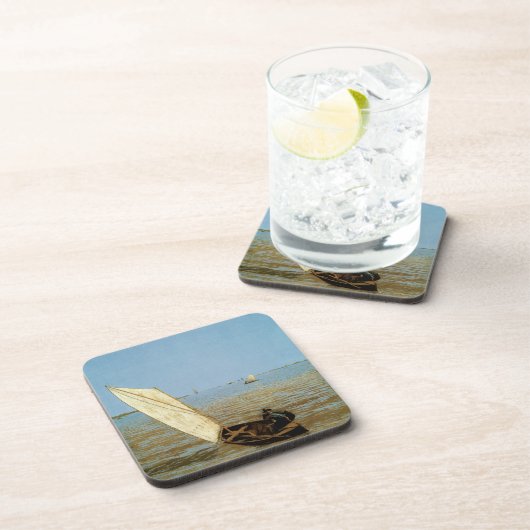 Nach dem Regen starten Getränkeuntersetzer (Rechte Seite)