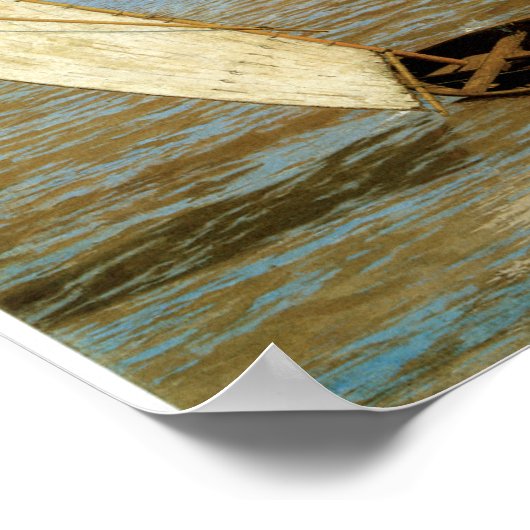 Nach dem Regen starten Poster (Ecke)