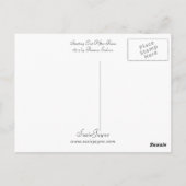 Nach dem Regen starten Postkarte (Rückseite)