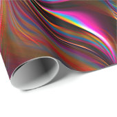 Nach dem Regen Wirbel Schönes Abstrakt Geschenkpapier (Rolleneckpunkt)