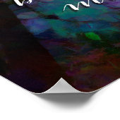 Nach dem Regen Zitate Poster Inspiration (Ecke)