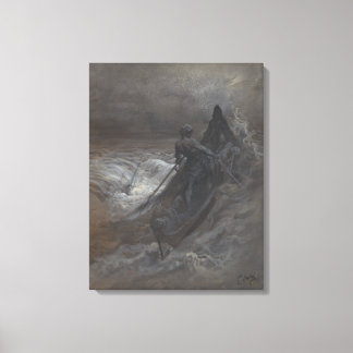 Nach dem Schiffbruch durch Gustave Doré Leinwanddruck