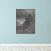 Nach dem Schiffbruch durch Gustave Doré Leinwanddruck (Insitu (Holzboden))