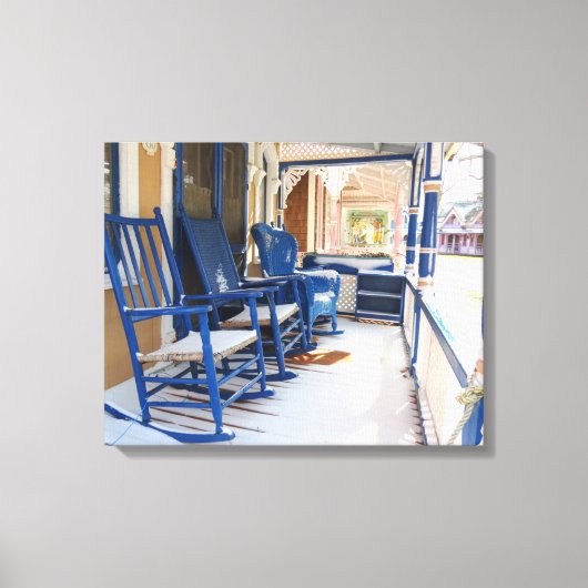 Nach dem Schneefall - Martha's Vineyard Leinwanddruck (Vorderseite)