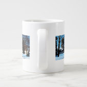 Nach dem Schneesturm Jumbo-Tasse (Rückseite)