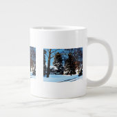 Nach dem Schneesturm Jumbo-Tasse (Rechts)