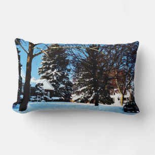 Nach dem Schneesturm Lendenkissen