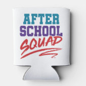 Nach dem Schulquadrat Dosenkühler (Rückseite)