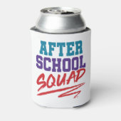 Nach dem Schulquadrat Dosenkühler (Kanne Rückseite)