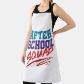 Nach dem Schulquadrat Schürze (InSitu)