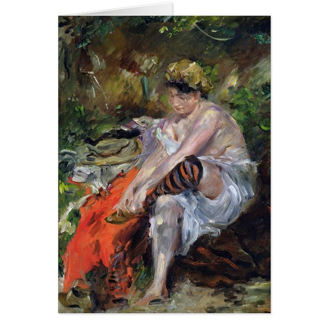 Nach dem Schwimmen 1906 (Vorne)