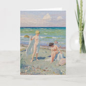 Nach dem Schwimmen | Paul Fischer Karte (Vorderseite)