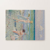 Nach dem Schwimmen | Paul Fischer Puzzle (Horizontal)