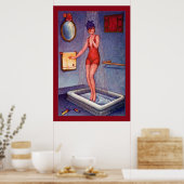 Nach dem Schwimmen Poster (Küche)