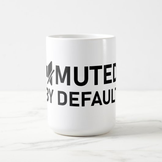Nach dem Standard-Minimalistischen T - Shirt Audio Kaffeetasse (Mittel)