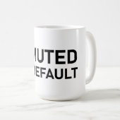 Nach dem Standard-Minimalistischen T - Shirt Audio Kaffeetasse (VorderseiteRechts)