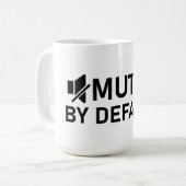 Nach dem Standard-Minimalistischen T - Shirt Audio Kaffeetasse (Vorderseite Links)